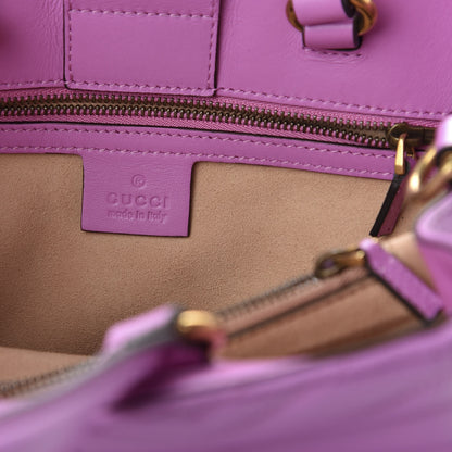 Gucci Calfskin Matelasse Small GG Marmont Tote Candy Mousse 6 of 10