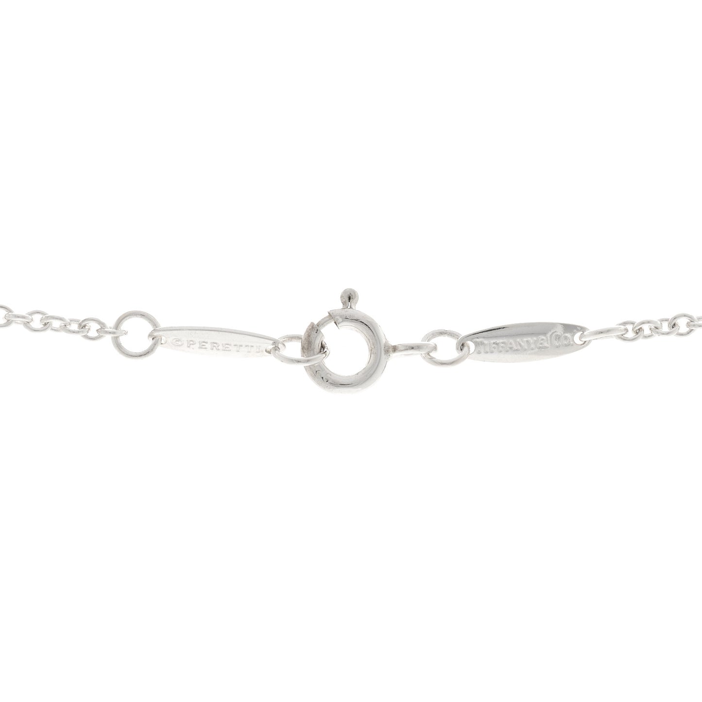 Sterling Silver Medium Elsa Peretti Bottle Pendant Necklace