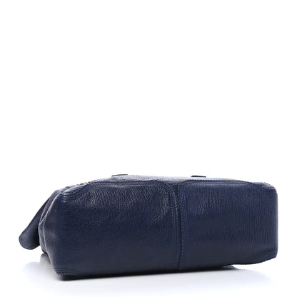 3.1 Phillip Lim Textured Calfskin Large Pashli Satchel Ink 3 of 8