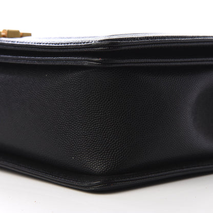 Chanel Caviar Quilted New Medium Boy Flap Black 6 of 9