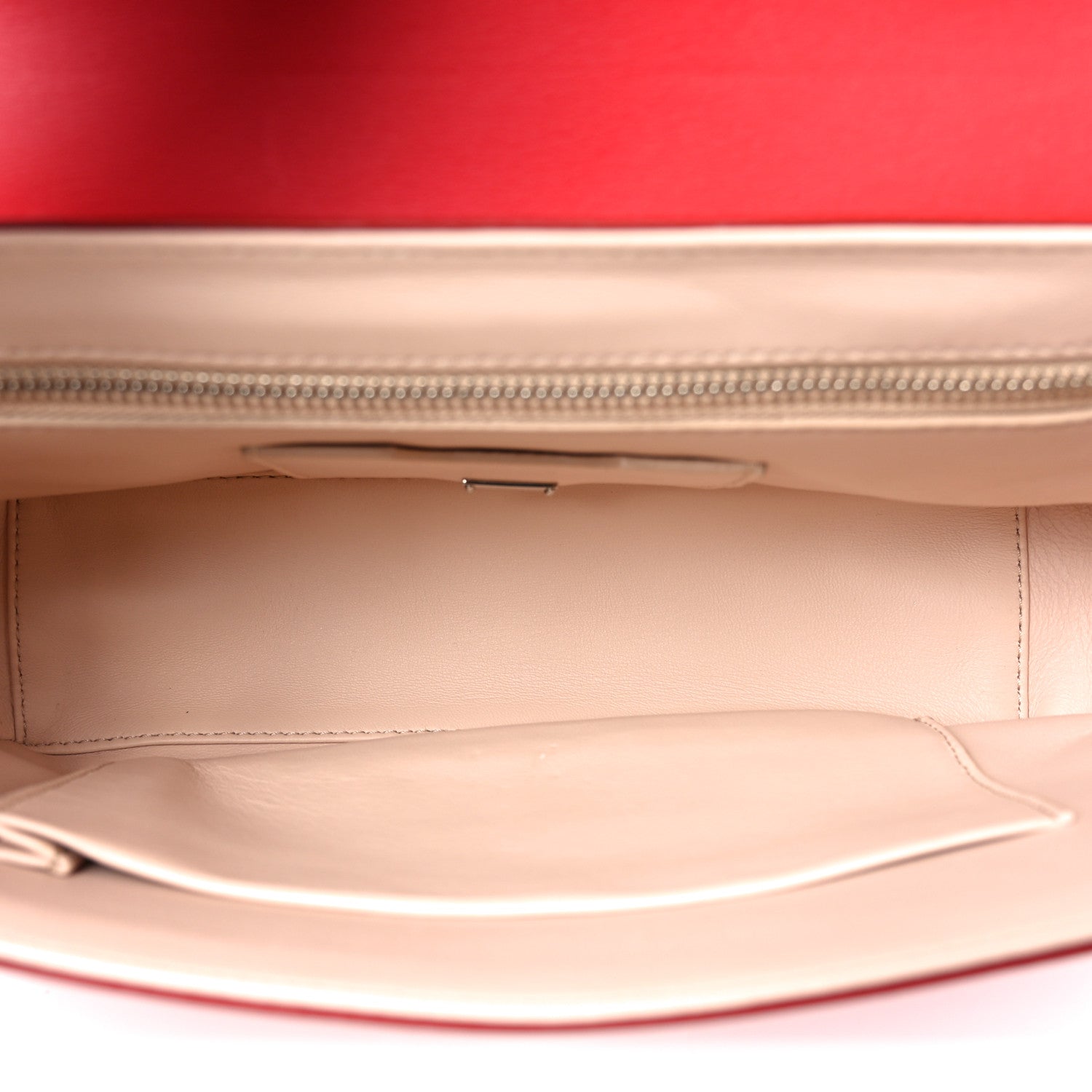 Dolce & Gabbana Calfskin Lucia Chain Shoulder Bag Red 5 of 9
