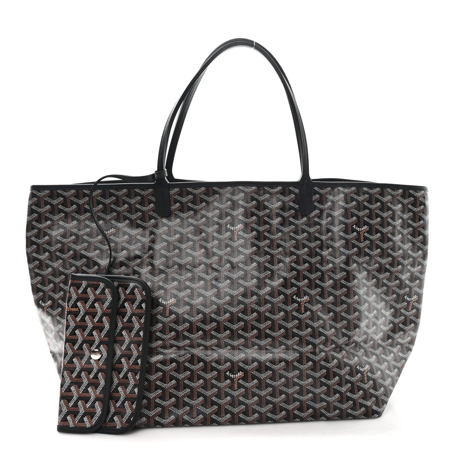 Goyard Goyardine Saint Louis GM Black 1795093 – FASHIONPHILE Goyard Goyardine Saint Louis GM Black 1795093 – FASHIONPHILE