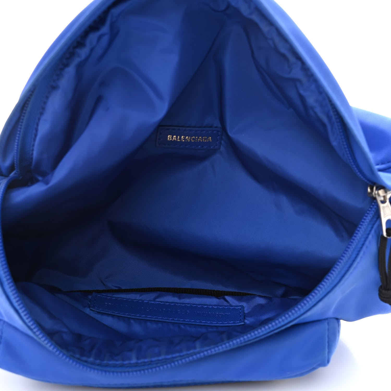 Balenciaga Sport Nylon Logo Embroidered Wheel Beltpack Bleu Roi 9 of 11