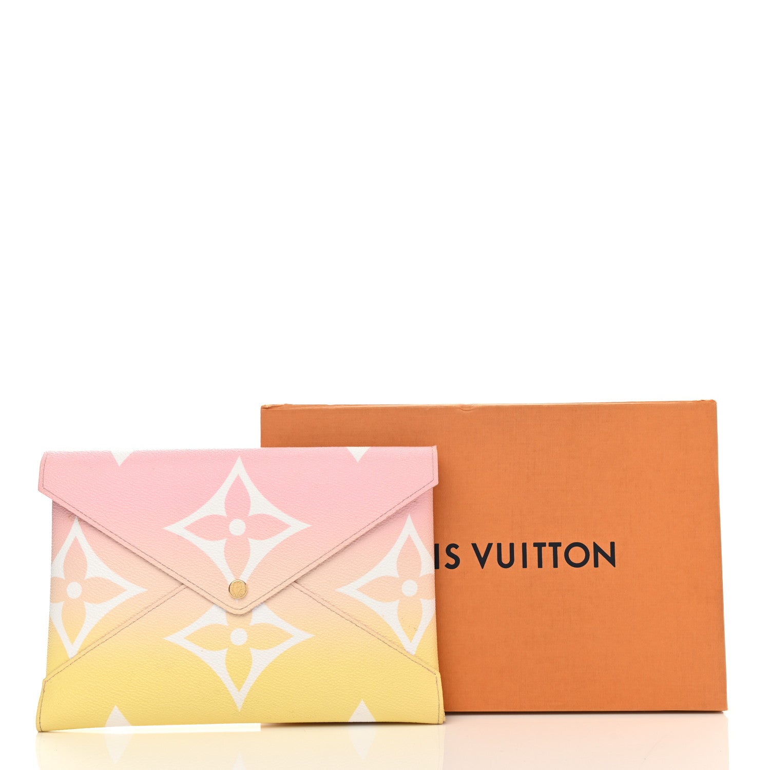 Louis Vuitton Monogram Giant By The Pool Large Kirigami Pochette Pink 8 of 8