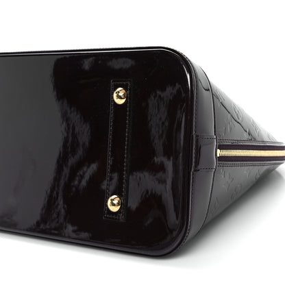 Louis Vuitton Vernis Alma GM Amarante 9 of 9