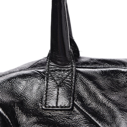 Saint Laurent Textured Patent Medium Easy Y Bag Black 13 of 16