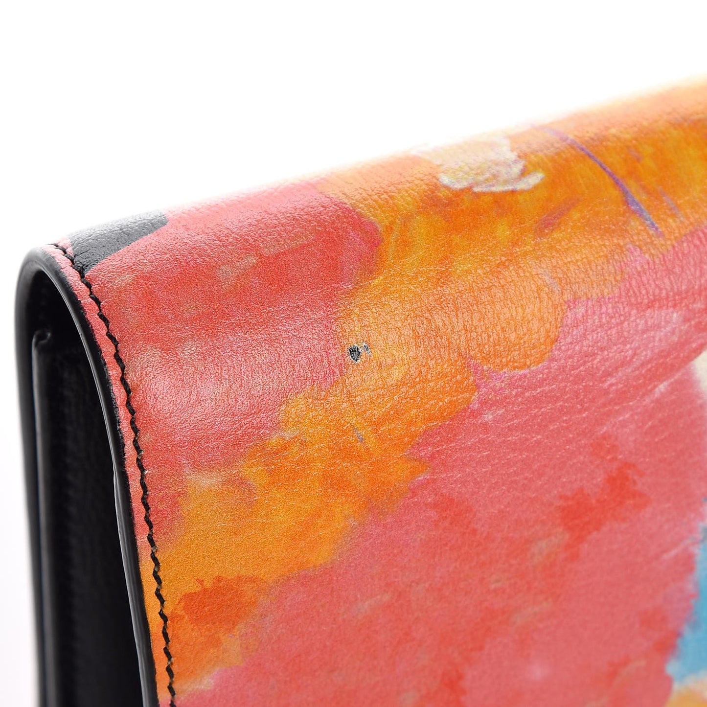 Calfskin Baby Small Clutch Rosa Multicolor
