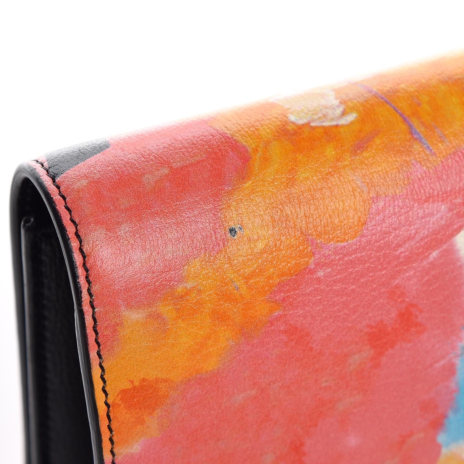 Saint Laurent Calfskin Baby Small Clutch Rosa Multicolor 7 of 8