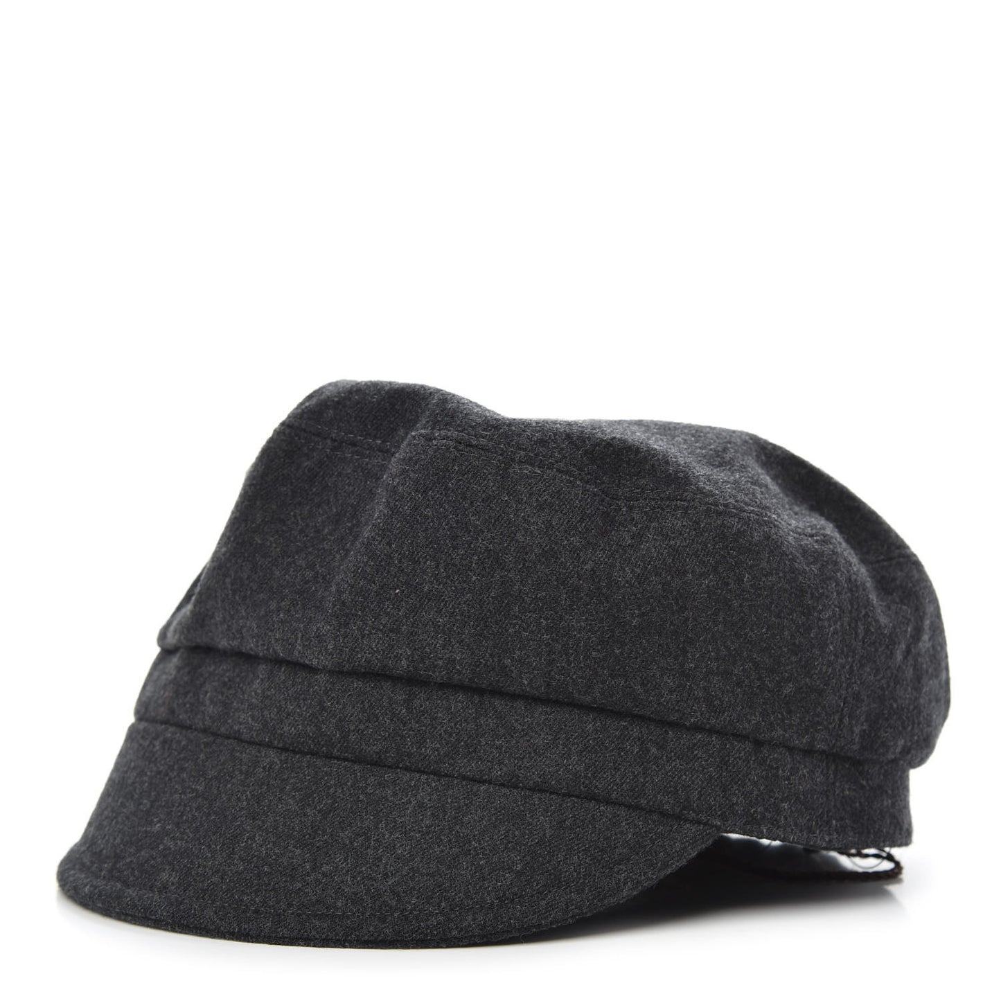 Felt Newsboy Hat L Grey