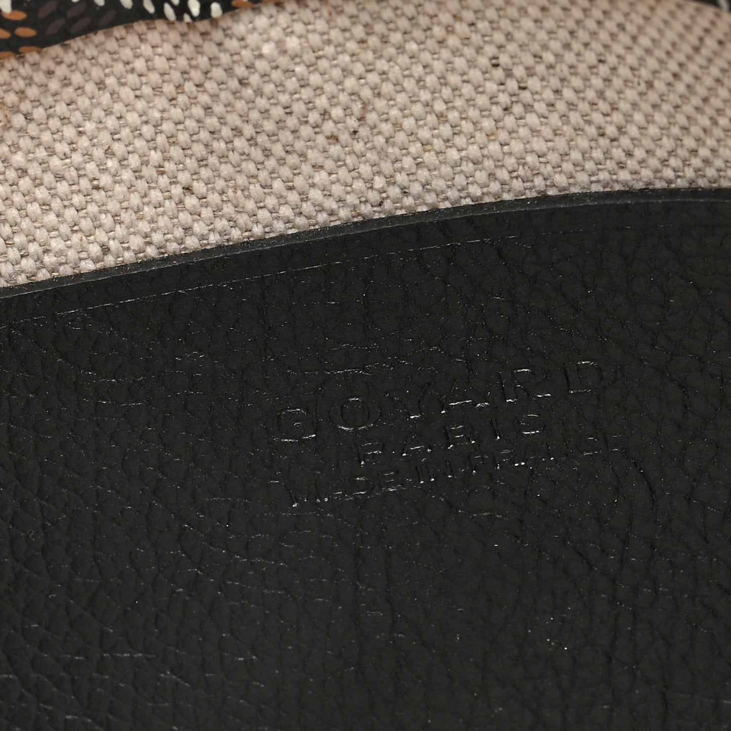 Goyardine Plumet Wallet Clutch Black
