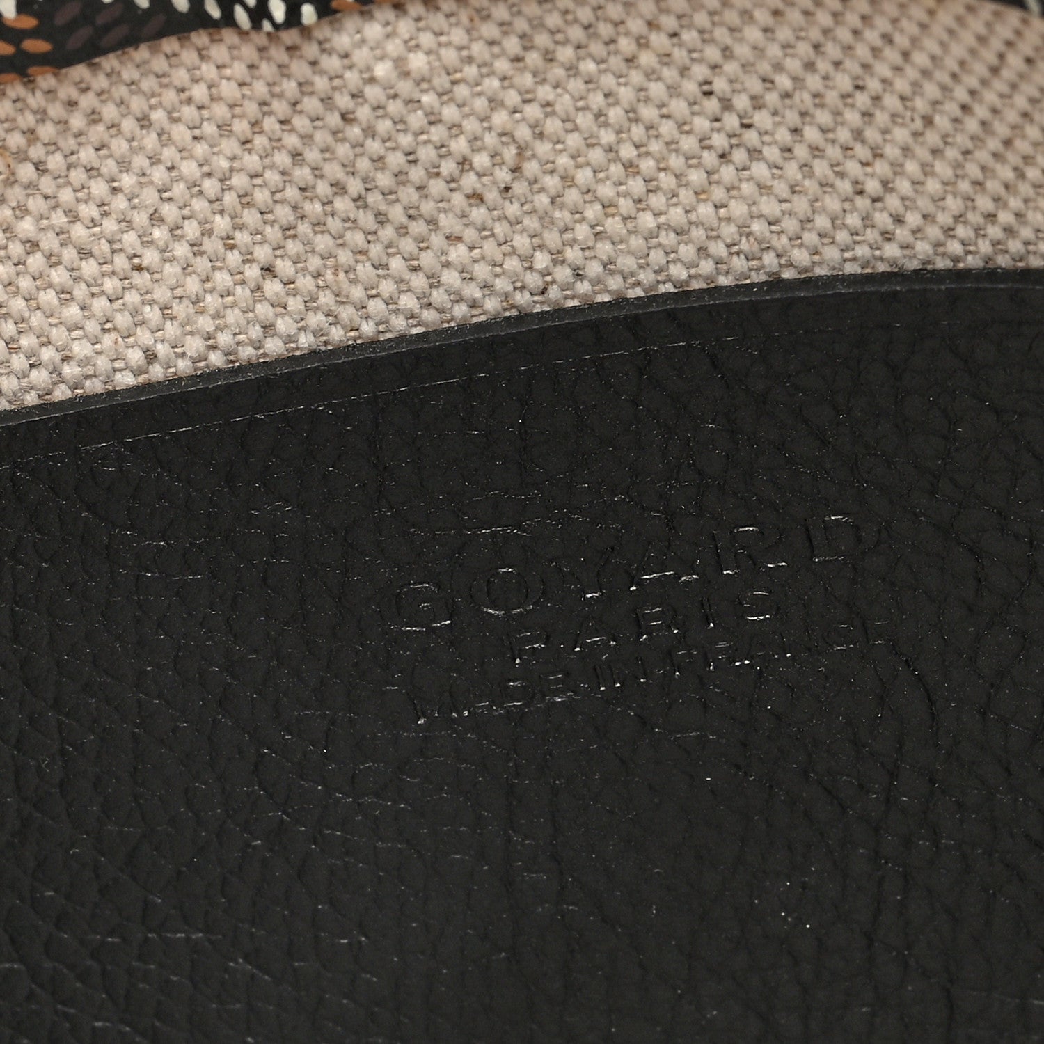 Goyard Goyardine Plumet Wallet Clutch Black 6 of 9