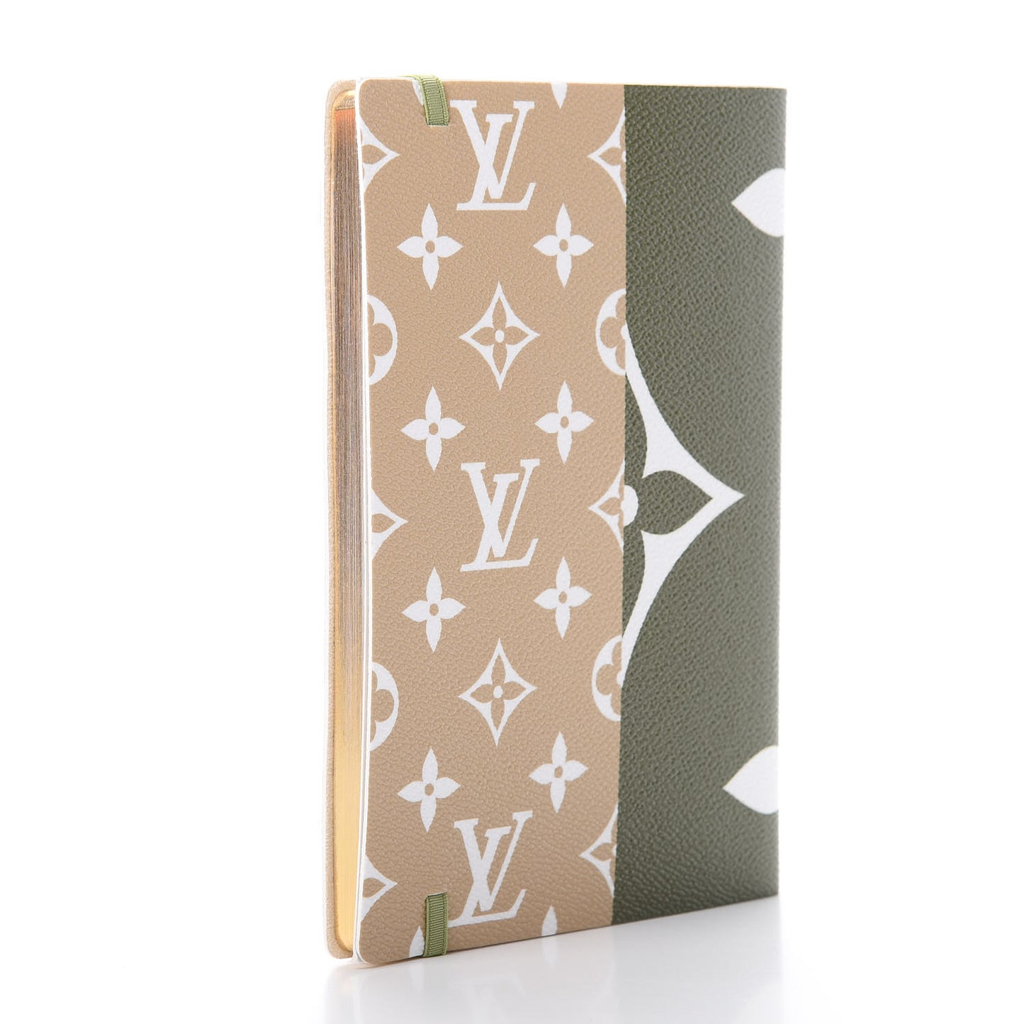 Monogram Giant Notebook Kaki Beige