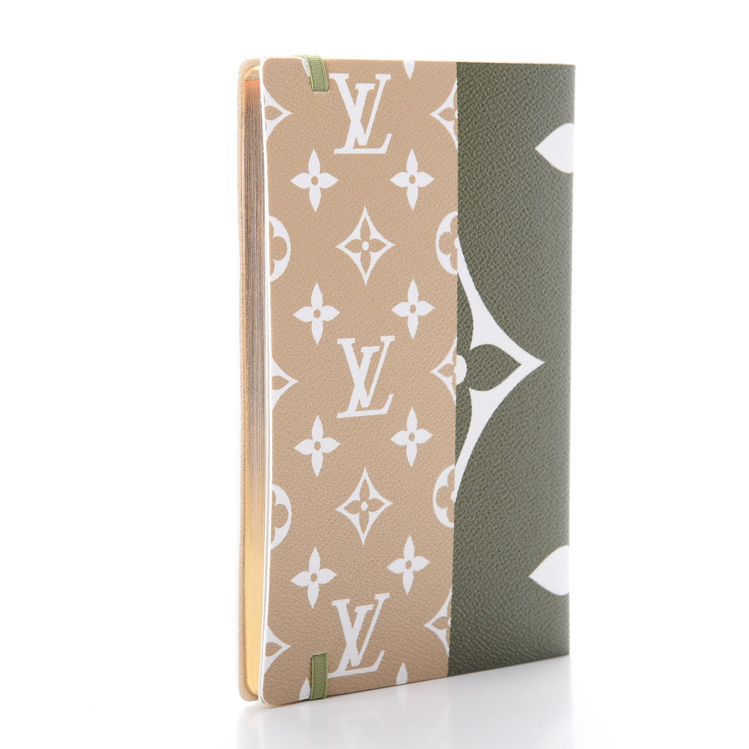 Louis Vuitton Monogram Giant Notebook Kaki Beige 3 of 6