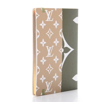 Louis Vuitton Monogram Giant Notebook Kaki Beige 3 of 6