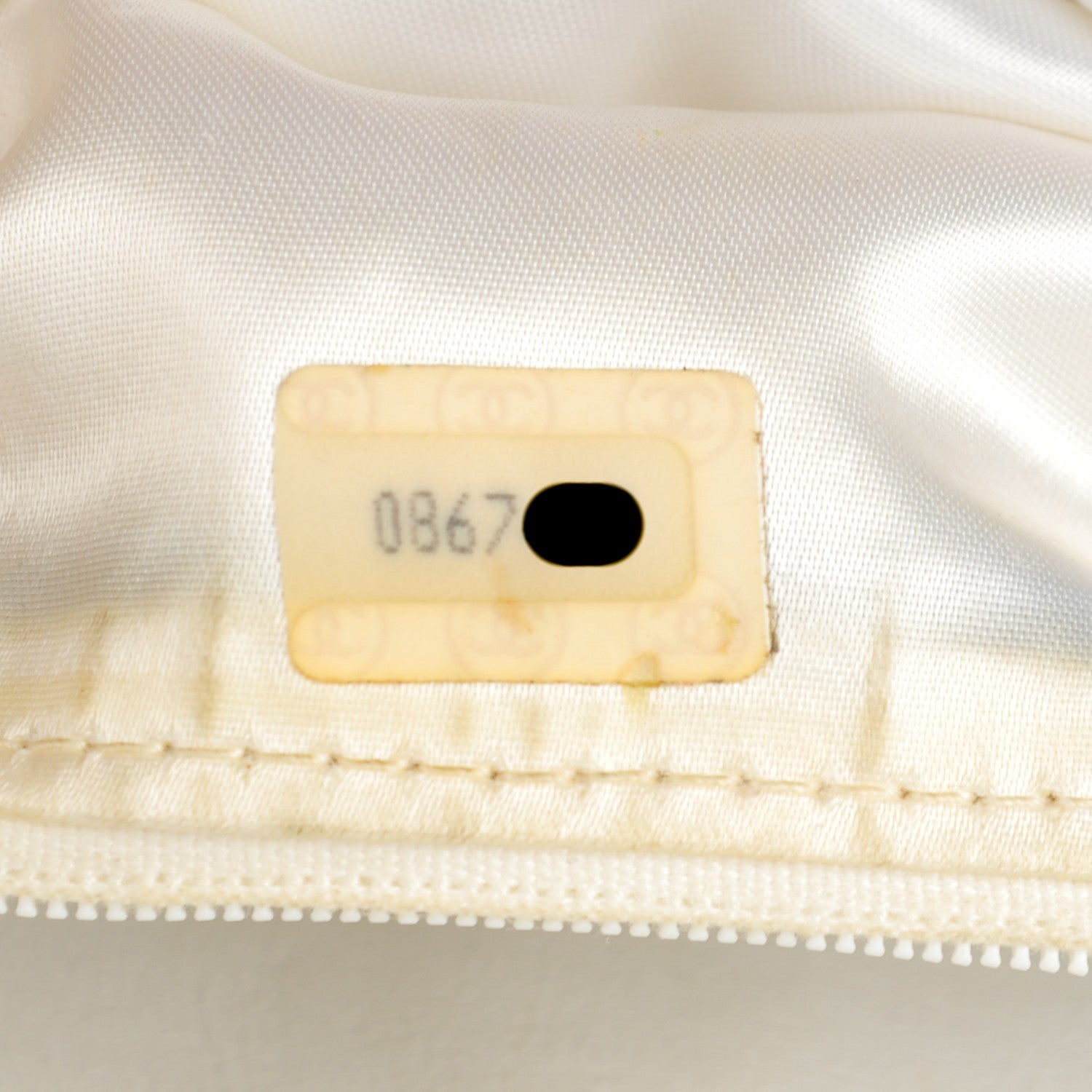 Chanel Lambskin Quilted Tassel Camera Case White 14 of 15