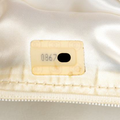 Chanel Lambskin Quilted Tassel Camera Case White 14 of 15