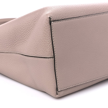 Valentino Garavani Grained Calfskin Rockstud Shoulder Tote Poudre 7 of 8