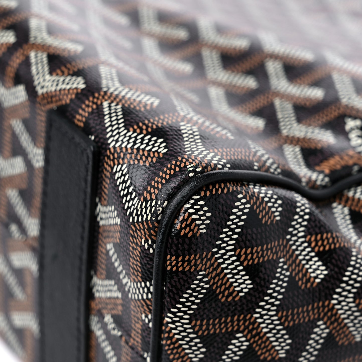 Goyardine Voltaire III Tote Black