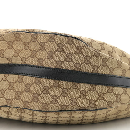 Gucci Monogram Large GG Twins Hobo Dark Brown 10 of 12