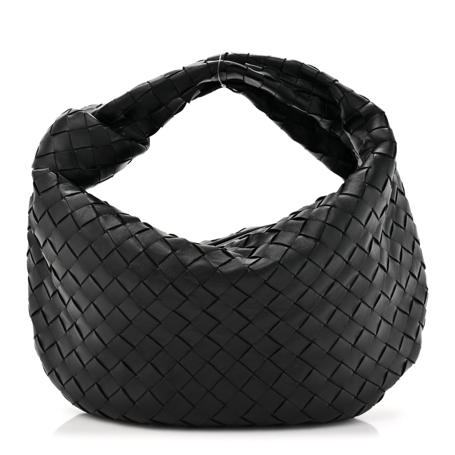 Nappa Intrecciato Teen Jodie Hobo Black