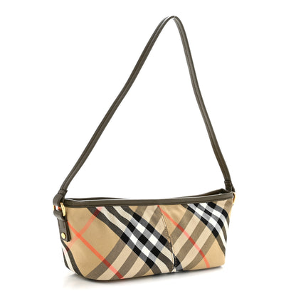 Burberry Vintage Check Lambskin Mini Shoulder Bag Sand 3 of 12