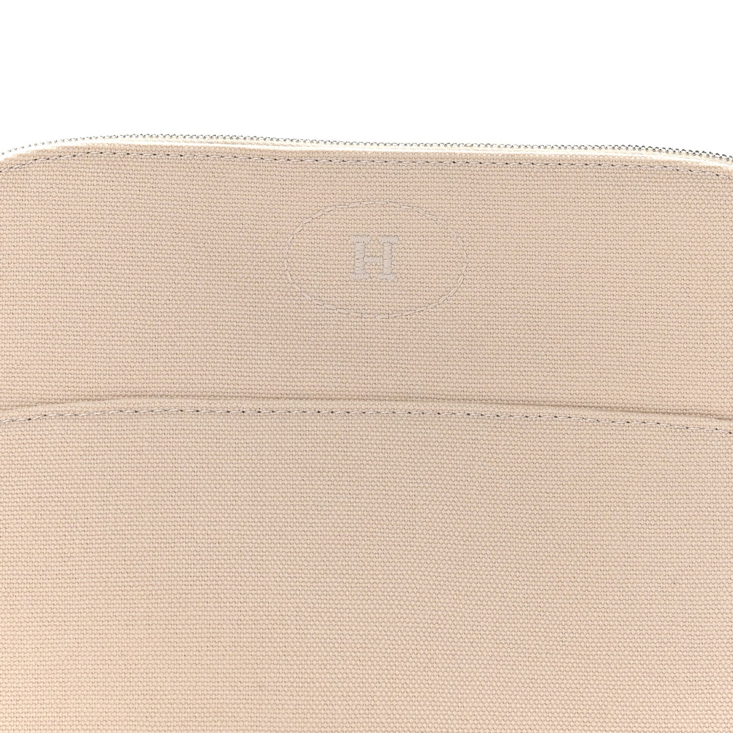 Cotton Canvas Bolide Travel Cosmetic Pouch MM Natural