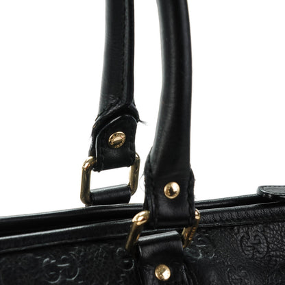 Gucci Guccissima Medium Joy Tote Bag Black 8 of 9