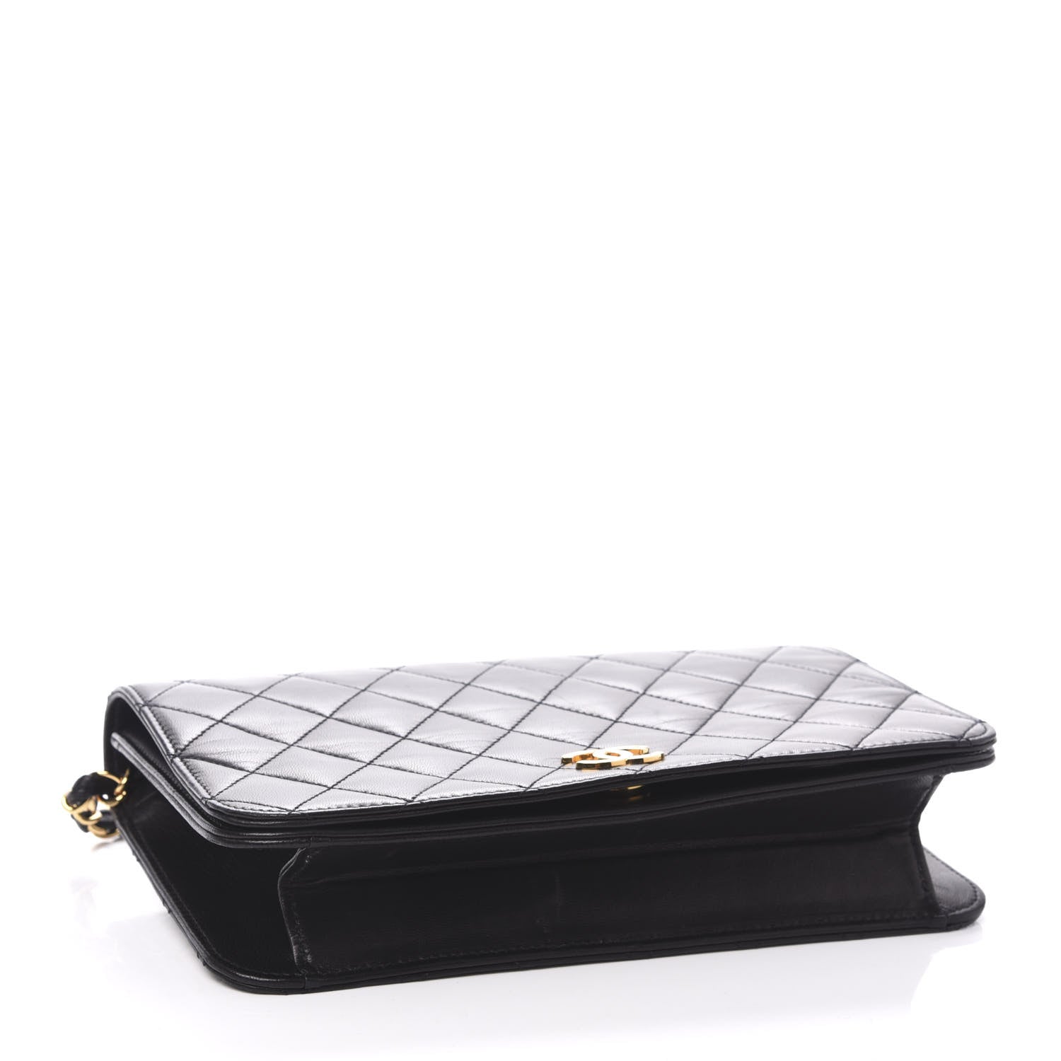 Chanel Lambskin Quilted Small Single Flap Black 4 of 11