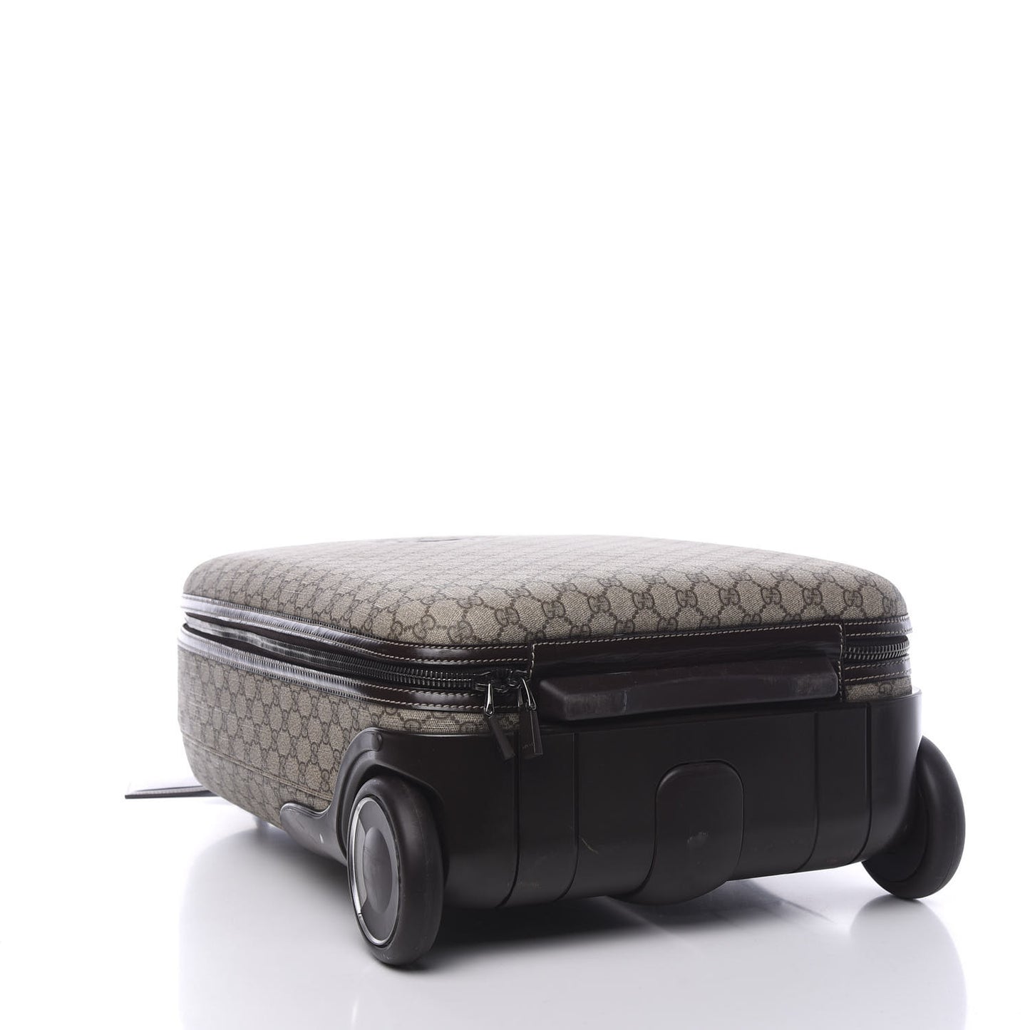 GG Plus Monogram Small Interlocking G Trolley Brown