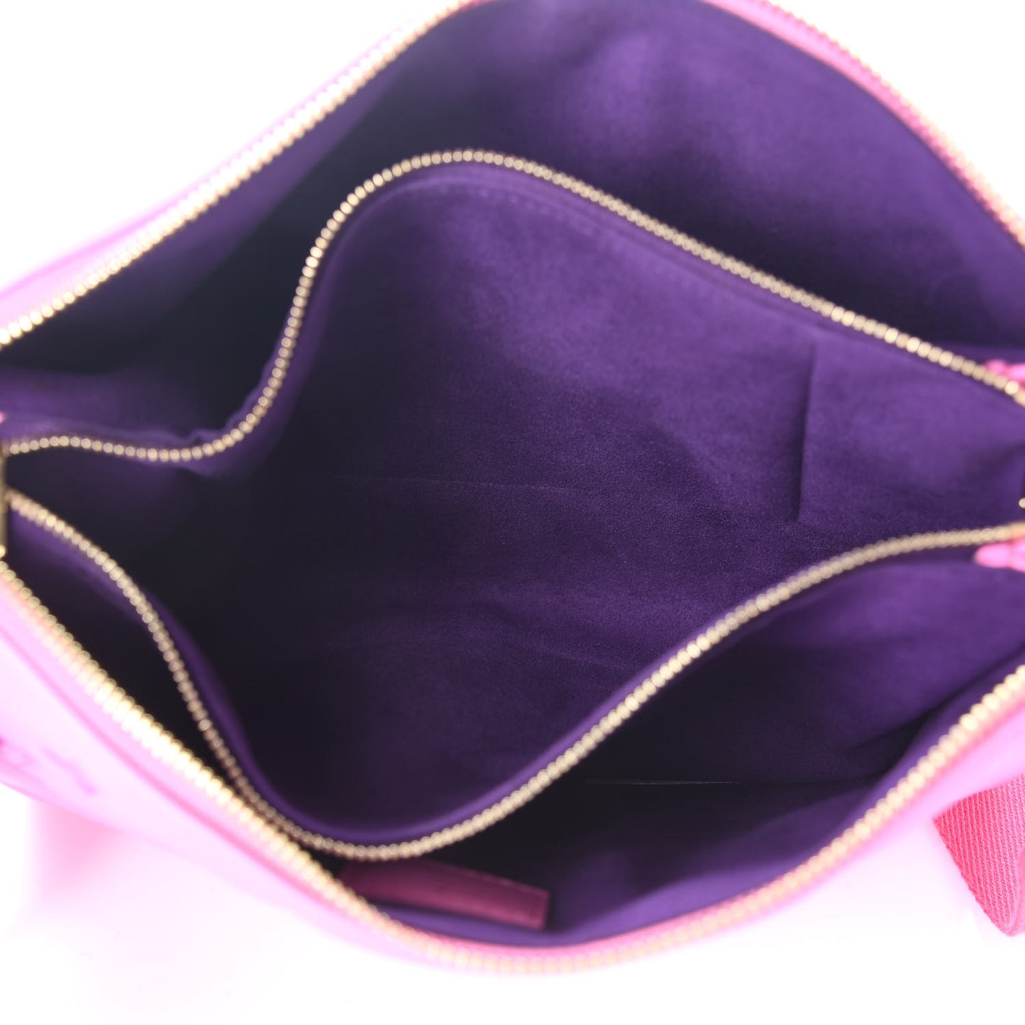 Lambskin Embossed Monogram Vuittamins Coussin PM Rose Violet