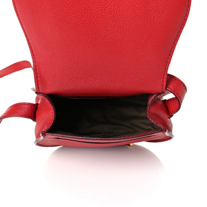 Chloe Calfskin Mini Marcie Round Crossbody Bag Red 4 of 7
