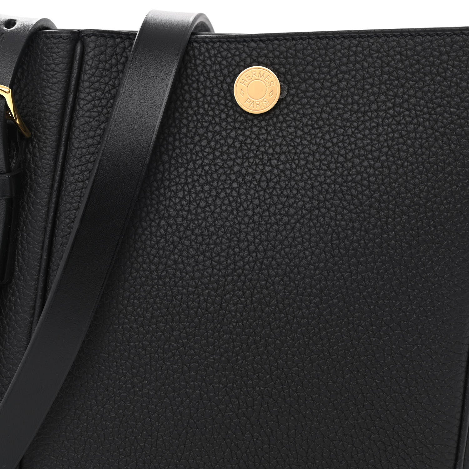 Hermes Togo Vache Hunter Perspective Cavaliere 21 Black 8 of 10