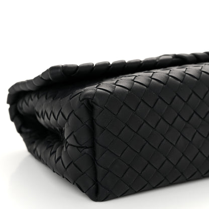 Bottega Veneta Nappa Intrecciato Baby Olimpia Shoulder Bag Black 10 of 11