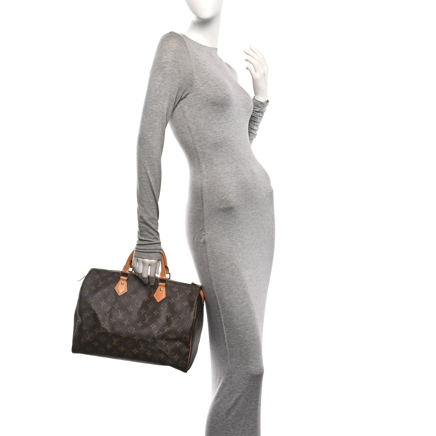 Louis Vuitton Monogram Speedy 35 2 of 9