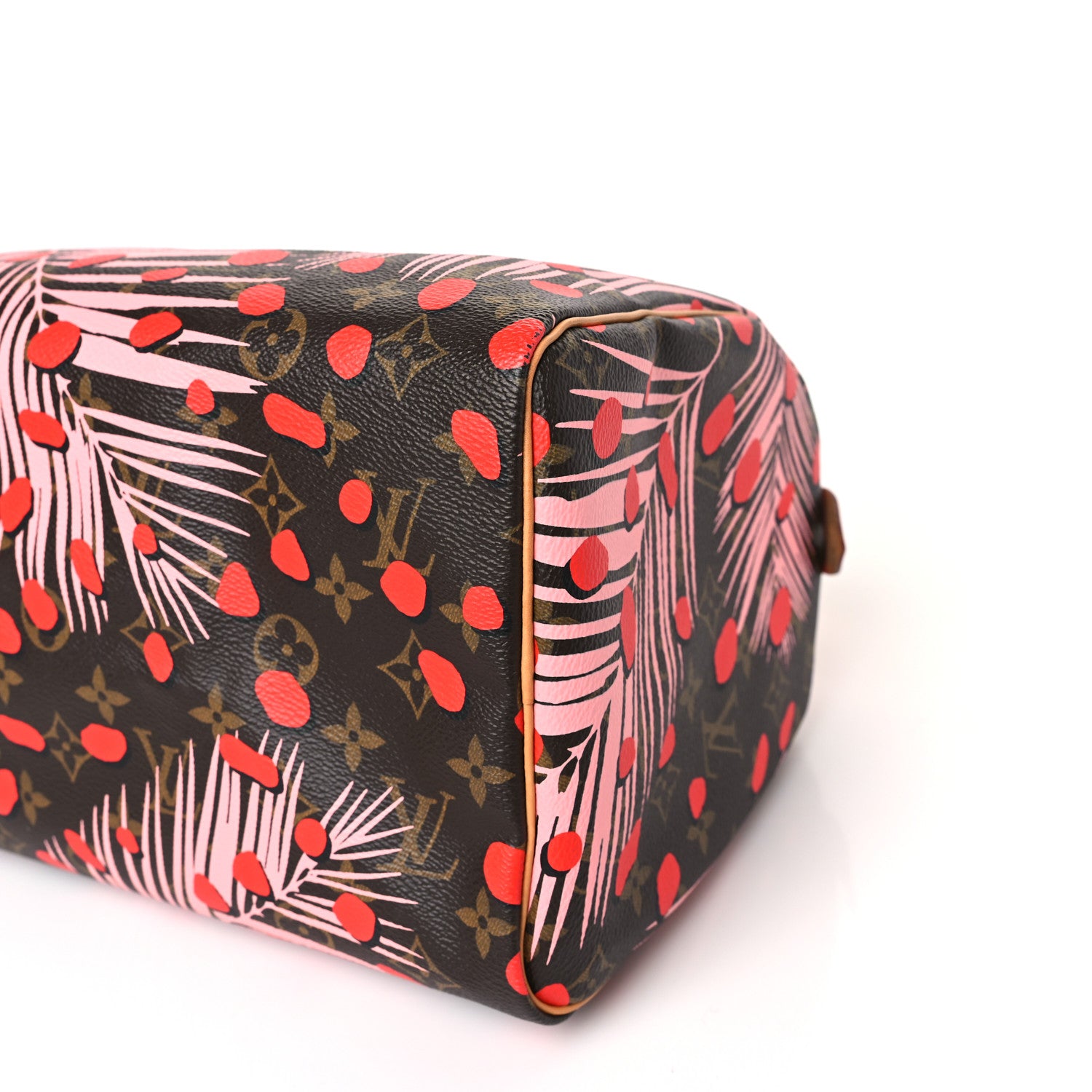 Louis Vuitton Monogram Jungle Dots Speedy 30 Sugar Pink Poppy 8 of 9
