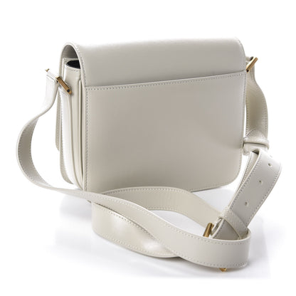 Saint Laurent Calfskin Le 61 Shoulder Bag White 3 of 10