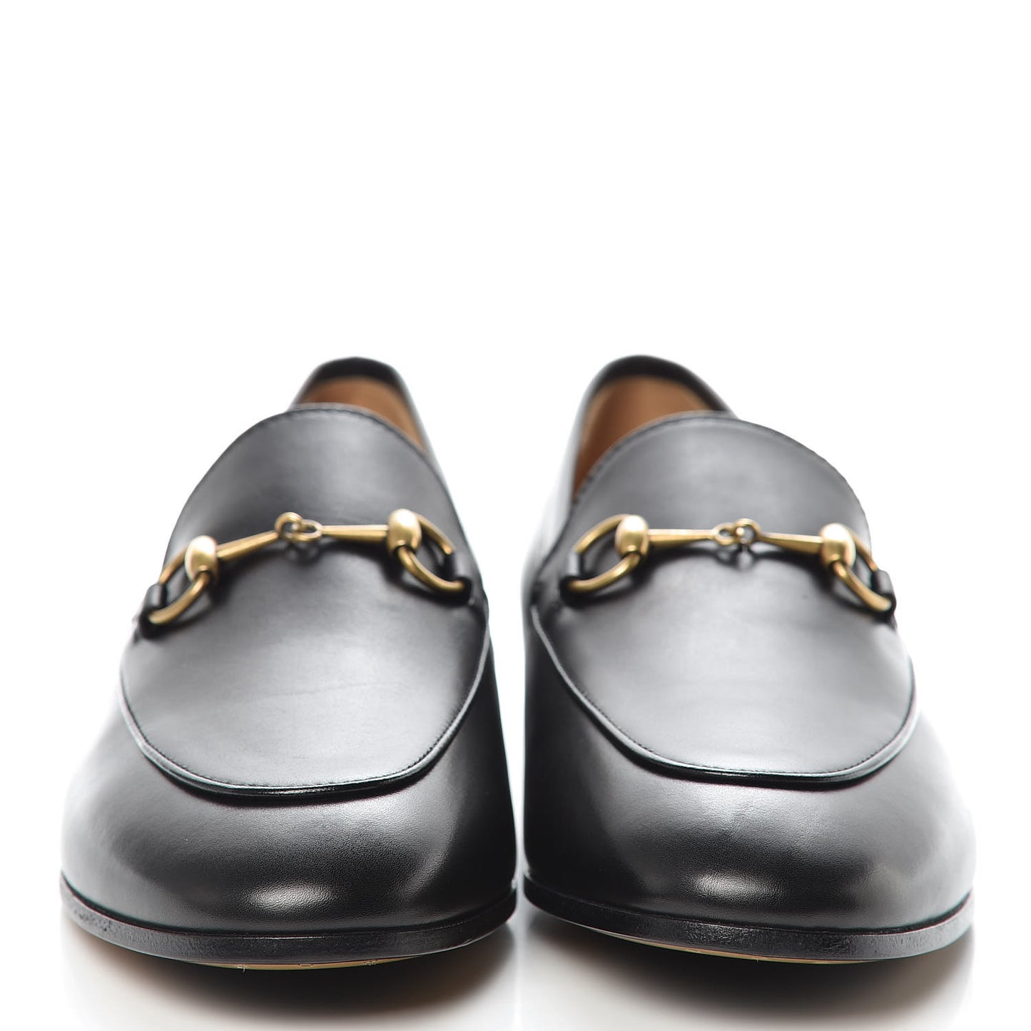 Calfskin Womens Jordaan Loafers 38.5 Black