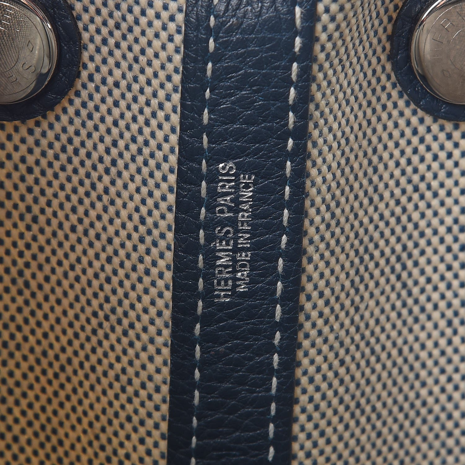 Hermes Toile Negonda Garden Party 30 TPM Bleu de Prusse 6 of 11