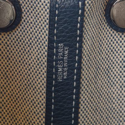 Hermes Toile Negonda Garden Party 30 TPM Bleu de Prusse 6 of 11