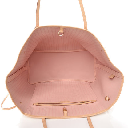 Louis Vuitton Damier Azur Neo Neverfull GM Rose Ballerine 5 of 8