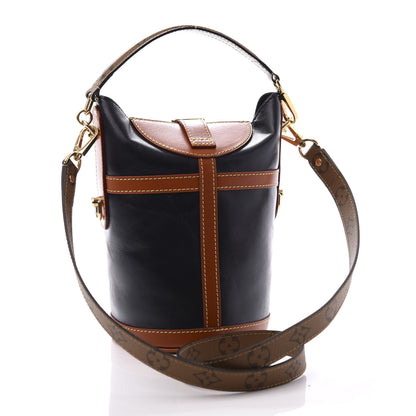 Louis Vuitton Calfskin Duffle Bag Navy 2 of 10