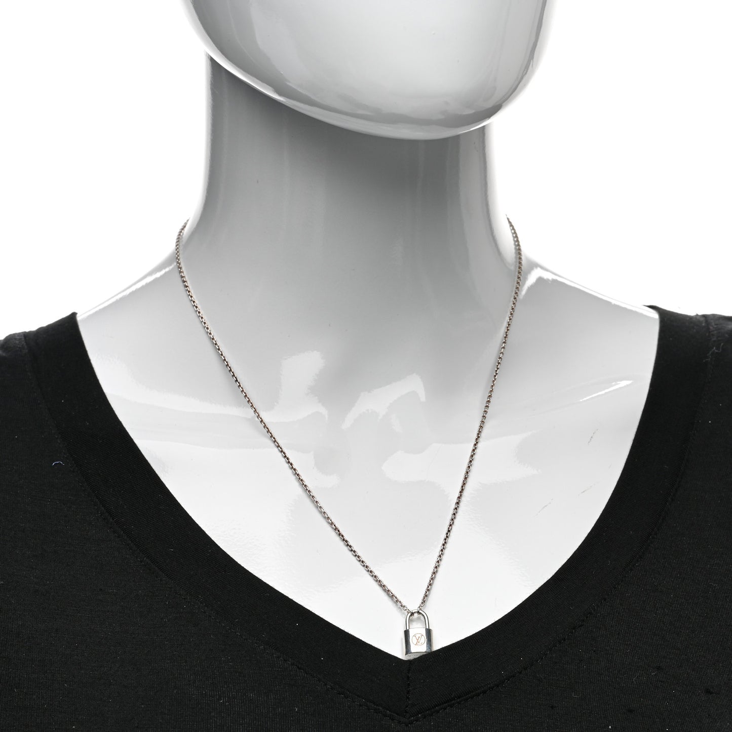 Sterling Silver Lockit Necklace