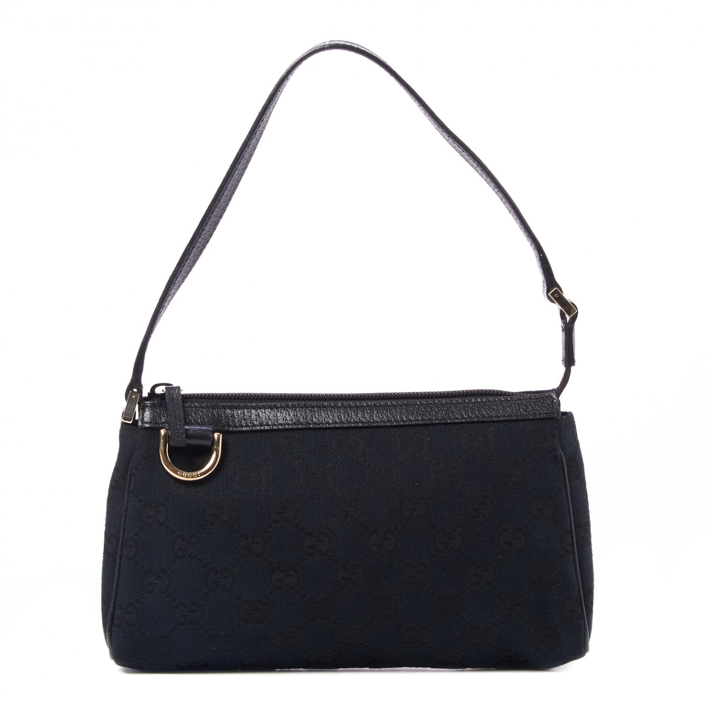 Monogram D Ring Cosmetic Case Black