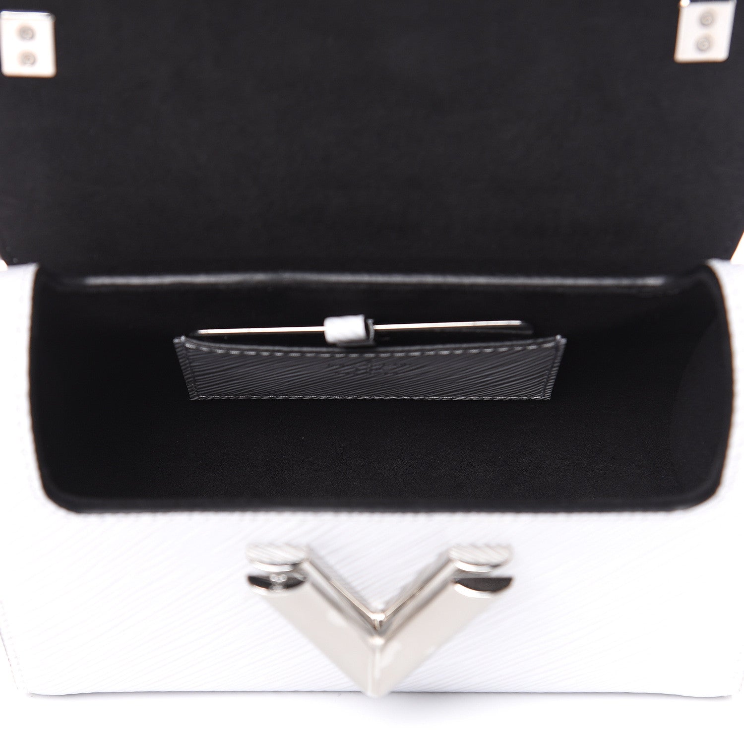 Louis Vuitton Epi Flower Jewels Twist Shoulder Bag PM White 5 of 9