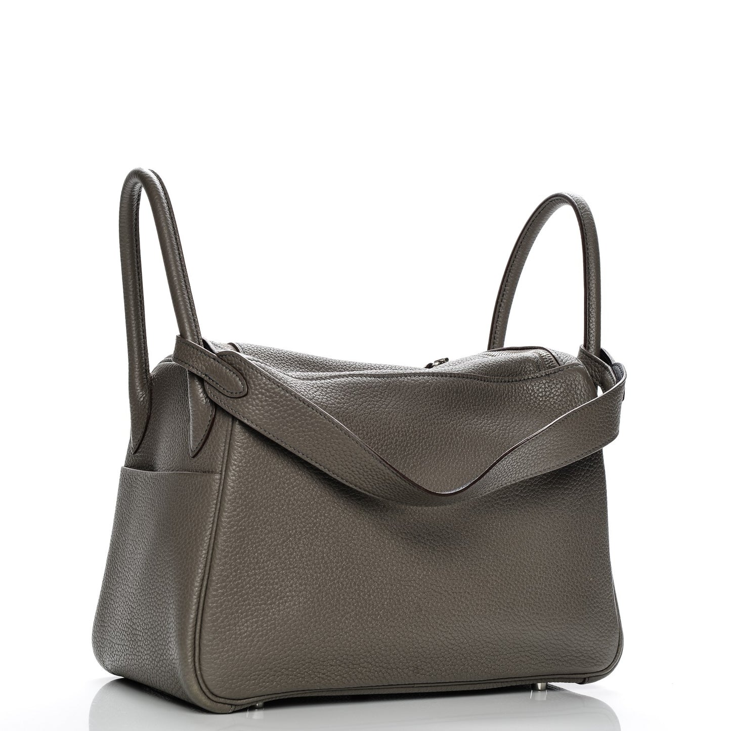 Taurillon Clemence Lindy 30 Etain Bleu Indigo