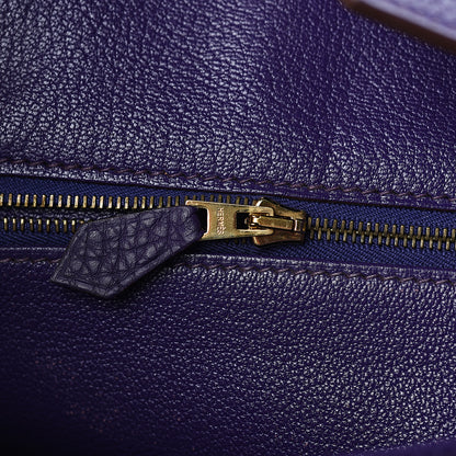 Hermes Togo Birkin 35 Iris 23 of 32