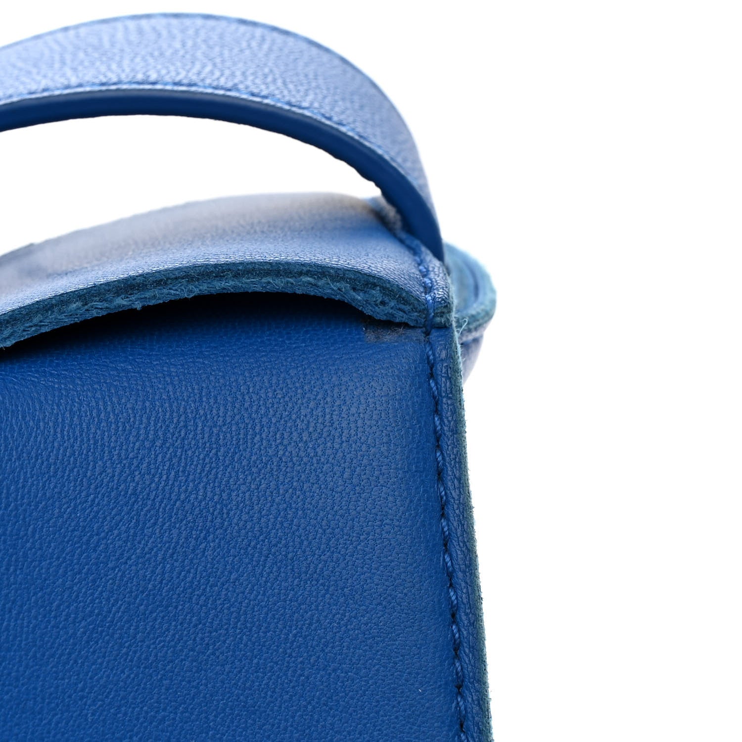 Bottega Veneta Lambskin Maxi Intrecciato Cassette Crossbody Bag Cobalt 11 of 14