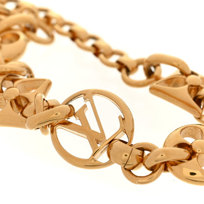 Louis Vuitton Metal Crazy In Lock Bracelet Gold 4 of 6
