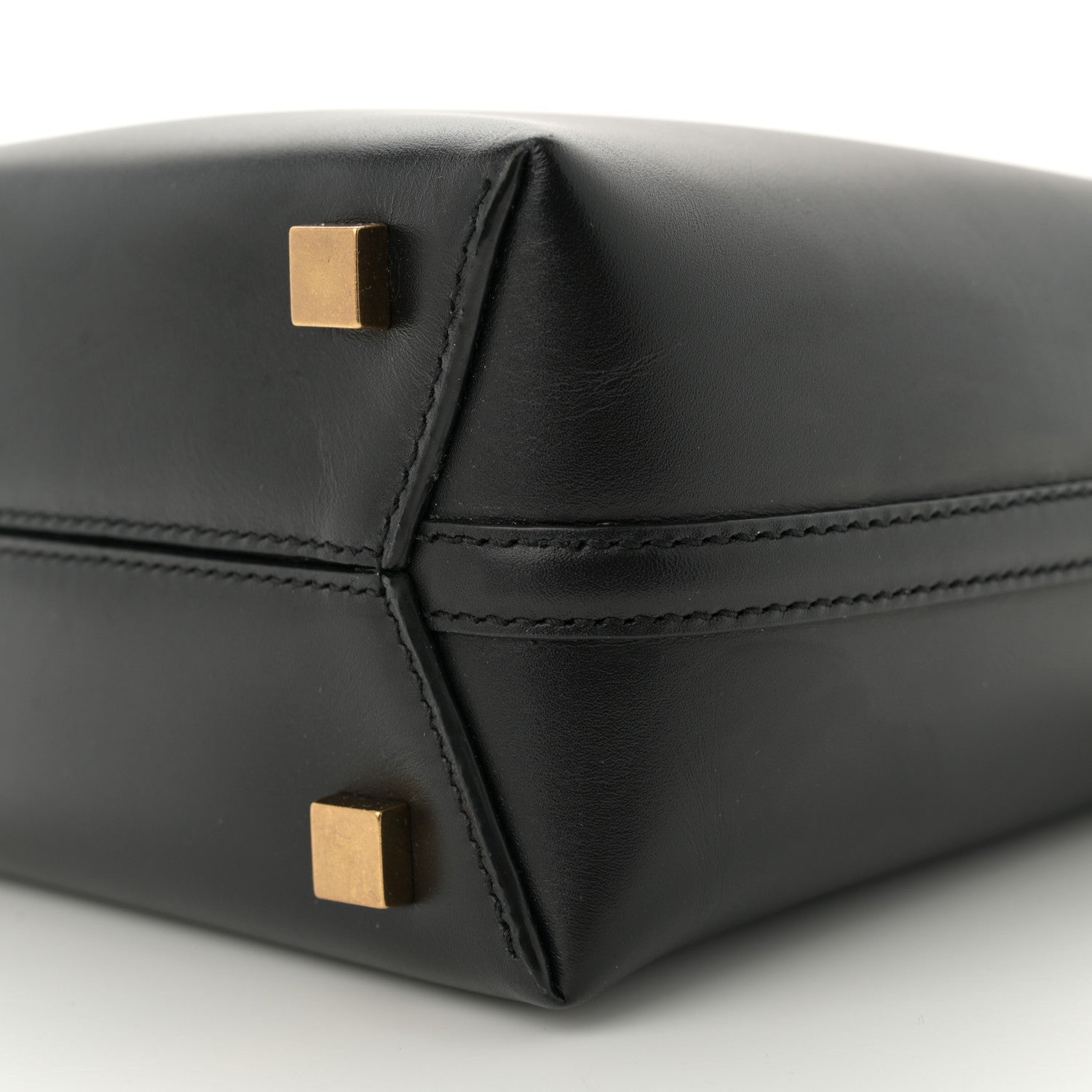 Saint Laurent Shiny Calfskin Le 37 Mini Bucket Bag Black 10 of 11
