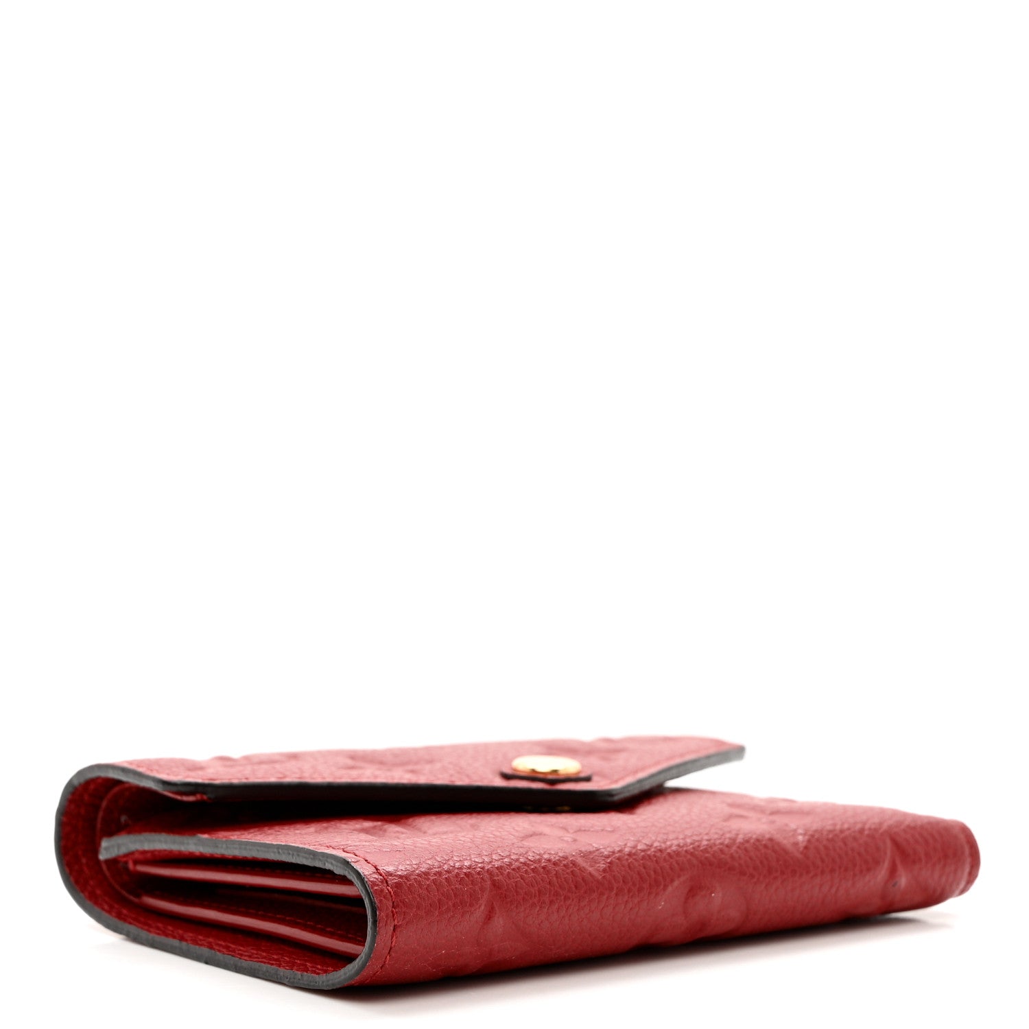 Louis Vuitton Empreinte Victorine Wallet Scarlet 3 of 8